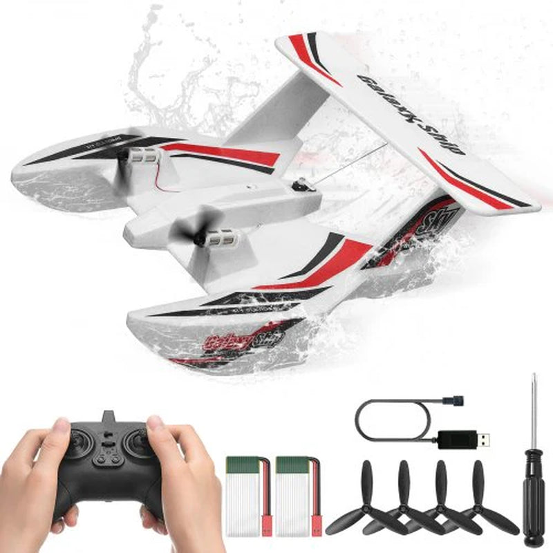 VEVOR RC Airplane Amphibious EPP Foam RC Plane Toy with 2.4 Ghz Remote Control