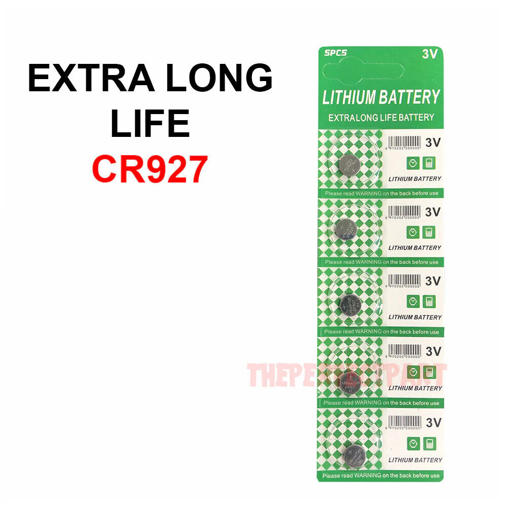 5 PCS CR927 DL927 BR927 LM927 KCR927 927 Lithium Battery 3V Button Cell Watch US