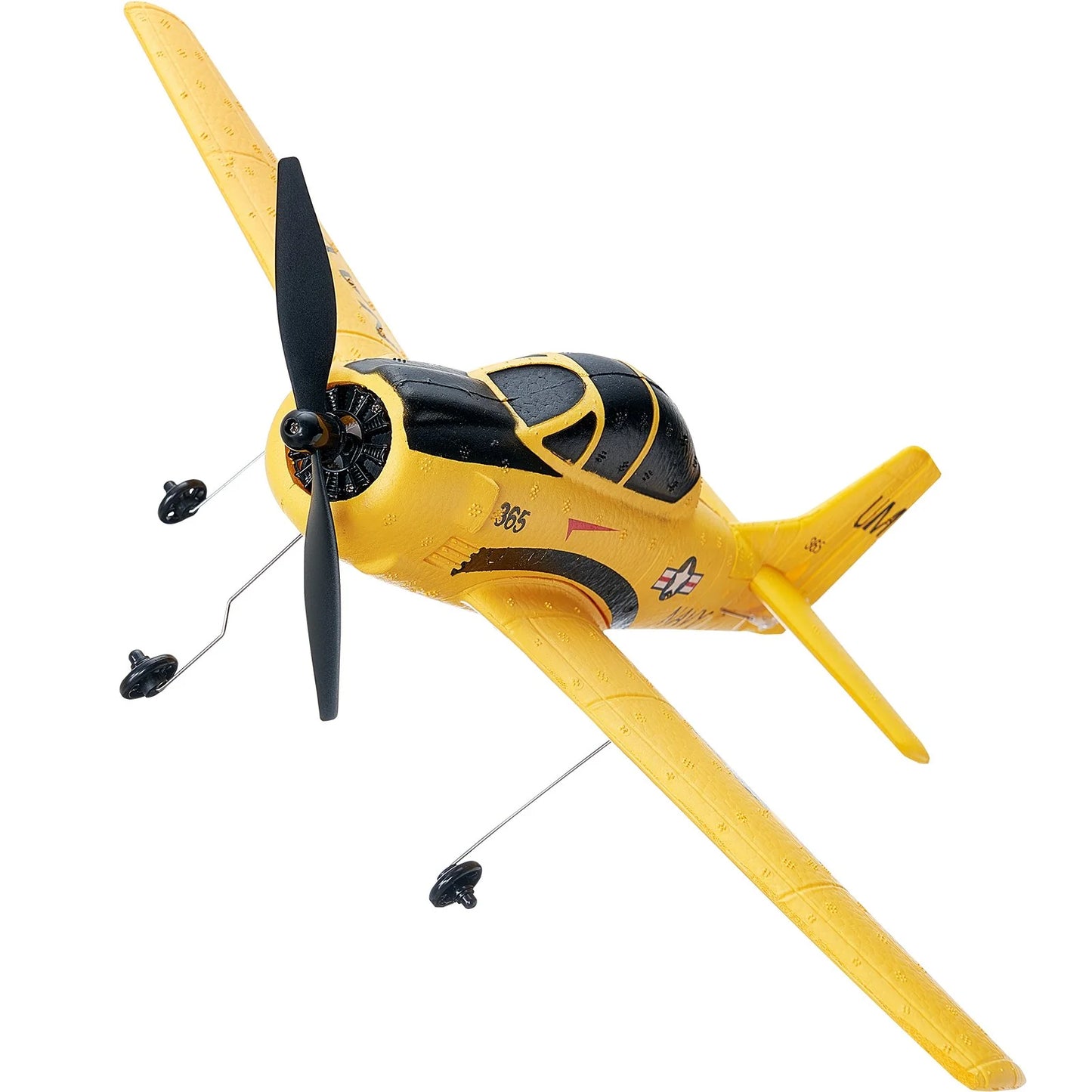 VEVOR RC Airplane Trainer Aircraft EPP Foam RC Plane Toy 2.4 Ghz Remote Control