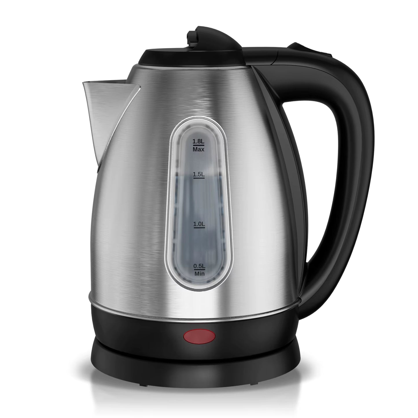 Stainless Steel Electric Kettle, 1.8 Liter Tea Kettle Electric & Hot Water Kettle, 1500W Fast Boil with LED Light, Auto Shut-Off