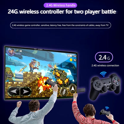 Video Game Console 2.4G Dual Wireless Controller 64GB 32GB 20000 Games 4K HD Retro Mini Handheld Game Player Game Stick for Gift